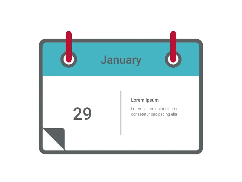 Circular Agenda alternative: Calendar Chart