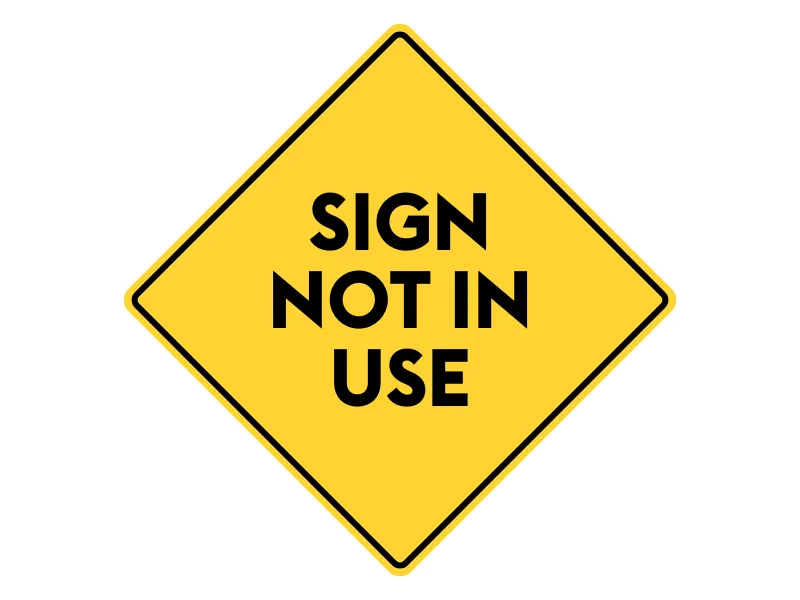 Create Warning Sign